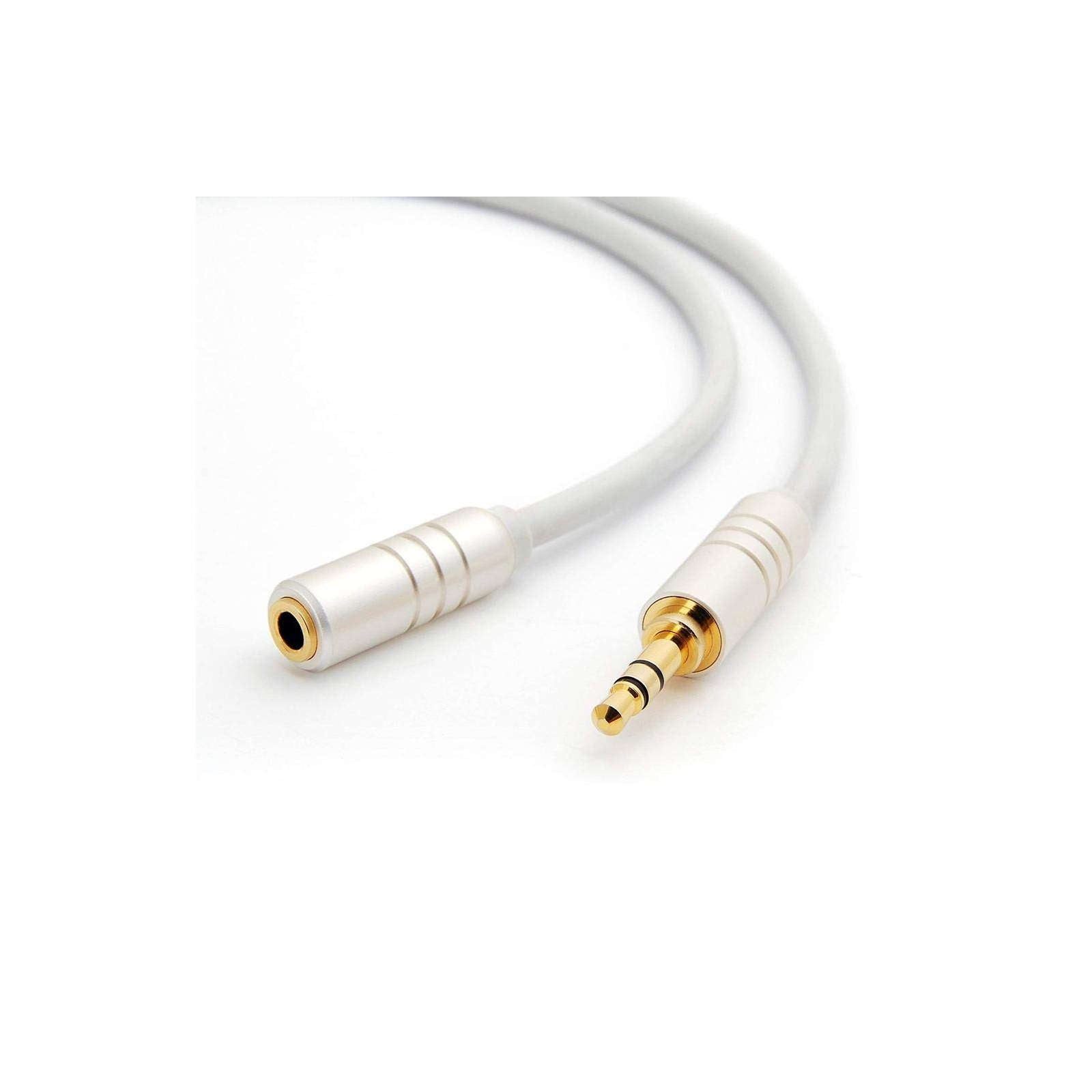 BlueRigger 3.5mm Male to Female Stereo Audio Extension Cable (6 Ft) -  Ooberpad
