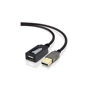 BlueRigger Active Extension / Repeater Cable A Male to A Female (5m - 16ft / 10m - 32ft) USB 2.0 -  Ooberpad