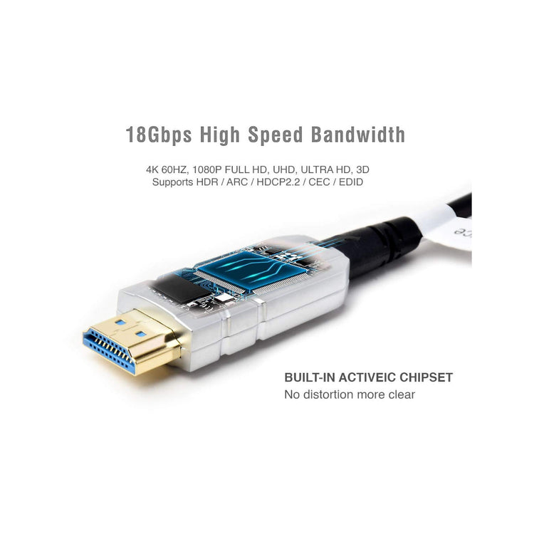 Light-Link Fiber Optic 4K HDMI 2.0 Cable