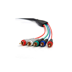 BlueRigger RCA Component Video and Audio Cable (6 ft /1.8 m) -  Ooberpad