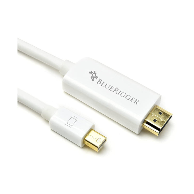 BlueRigger 4K Mini DisplayPort to HDMI 2.0 Cable (6ft /10ft /15ft) - Ooberpad 