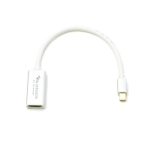 BlueRigger Mini DisplayPort (DP) to HDMI Female 4K Adapter, 0.65 ft (0.19 M) - Ooberpad