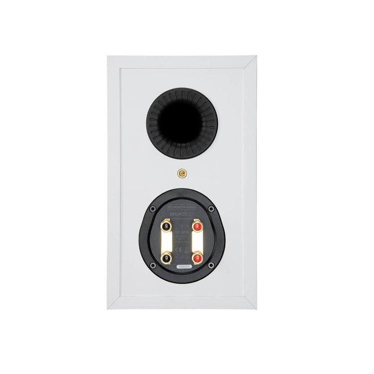 Monitor Audio Bronze 50 Bookshelf Speaker - Rear View
