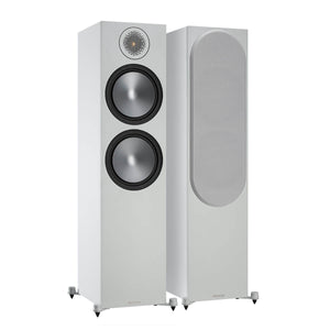 Monitor Audio Bronze 500 Floorstanding Speaker (White) - Ooberpad
