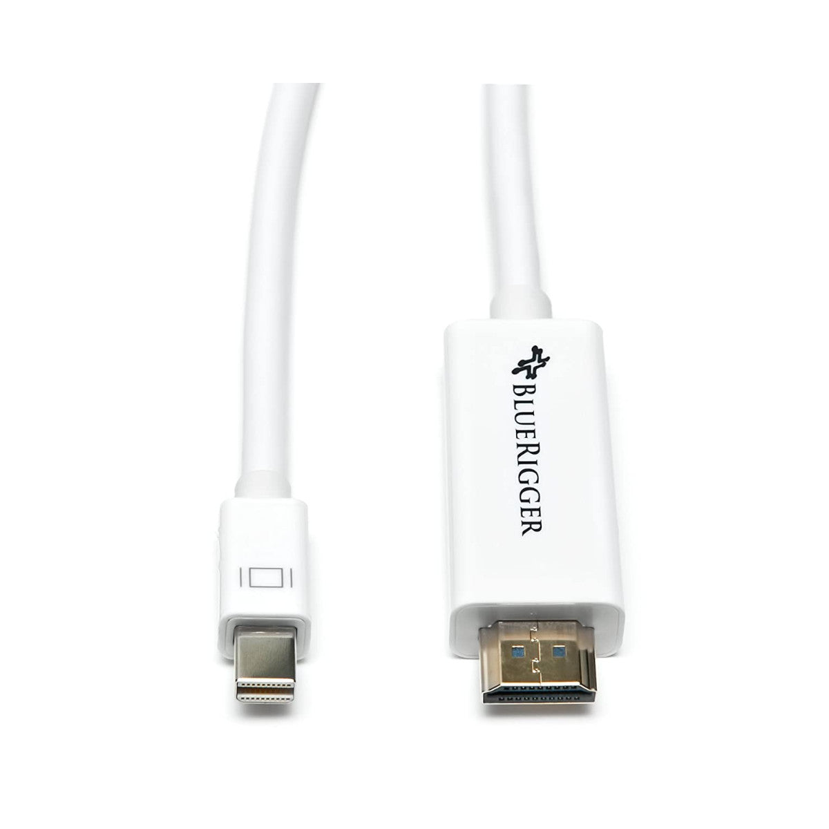 BlueRigger Premium Mini DisplayPort to HDMI Male to Female Adapter Cable (15cm) - Ooberpad India
