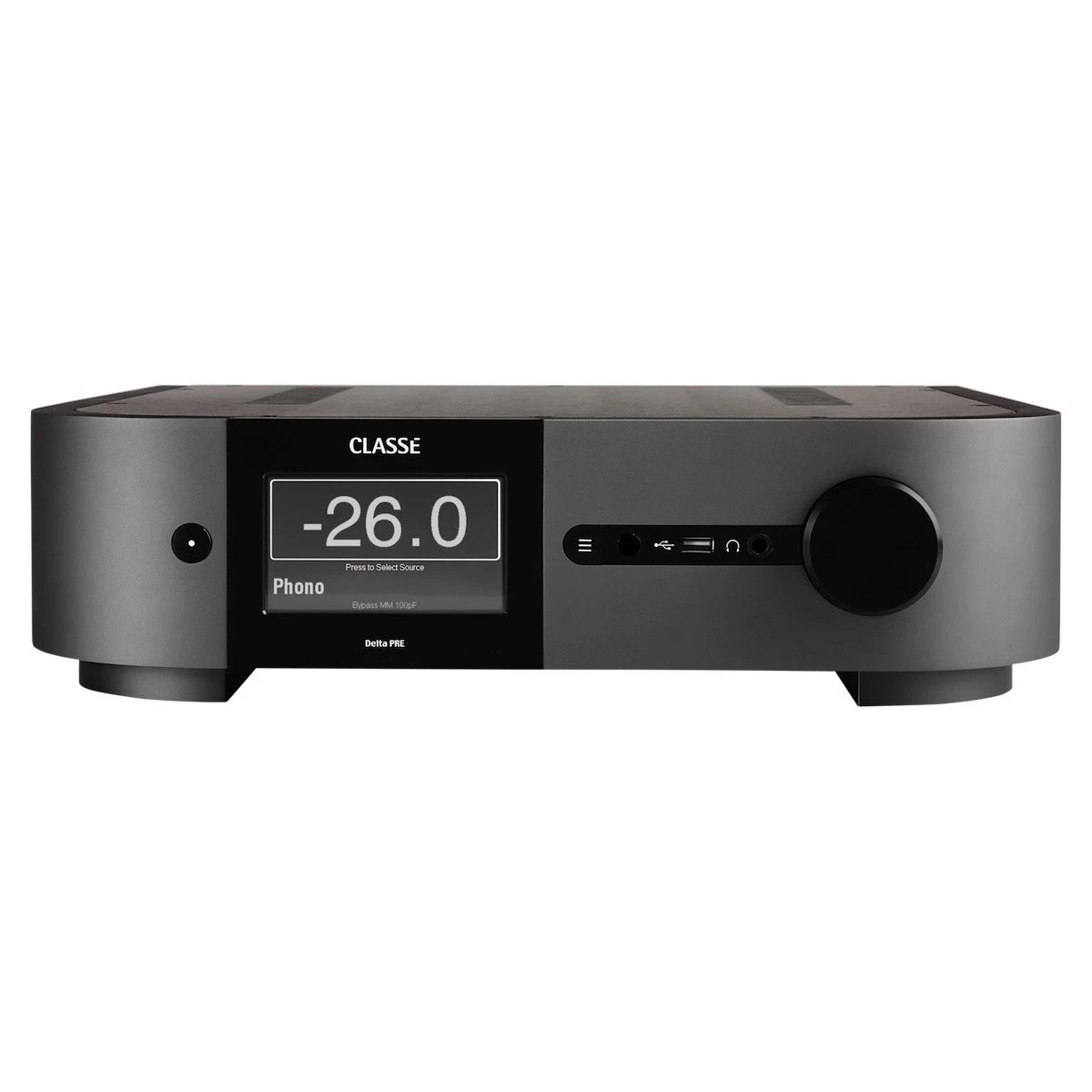 Classe Delta PRE Preamplifier - Front View - Ooberpad India
