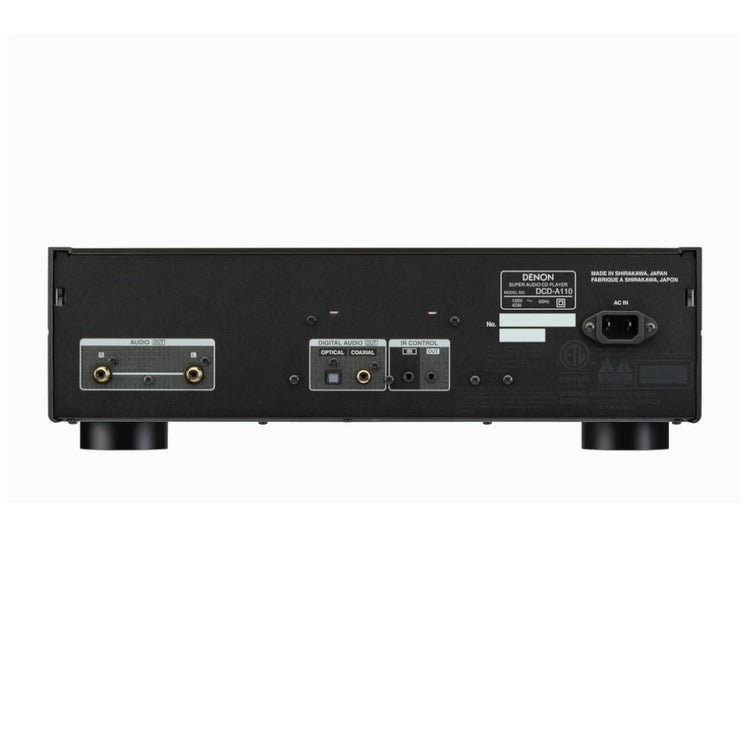 Denon DCD-A110 110th Anniversary Edition SACD Player - rear view