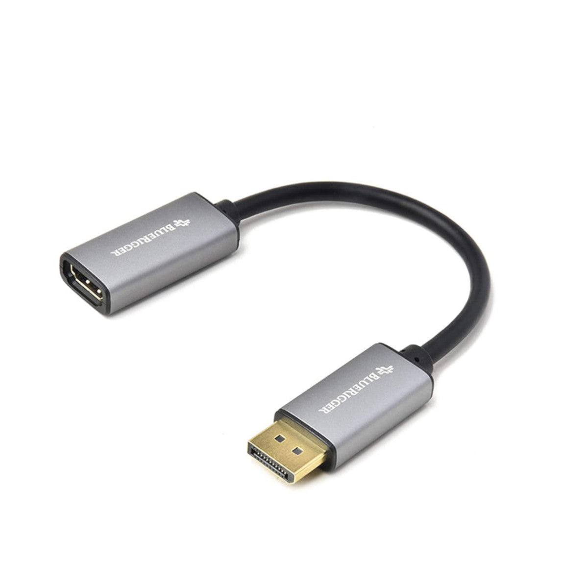 BlueRigger Active DisplayPort to HDMI Adapter (15cm) - Ooberpad India