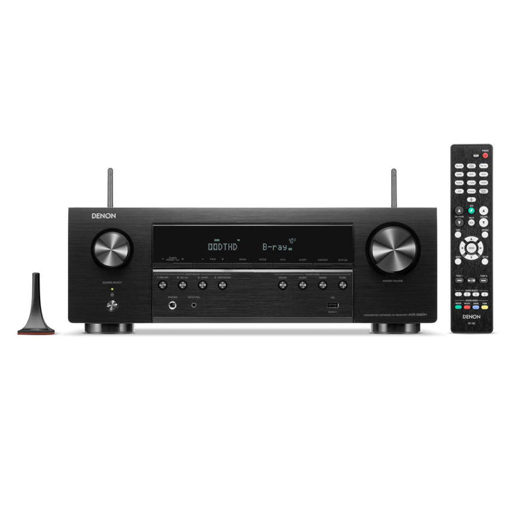 Denon AVR-S660H 5.2ch 8K AV Receiver with Voice Control and HEOS® Built-in - Ooberpad India