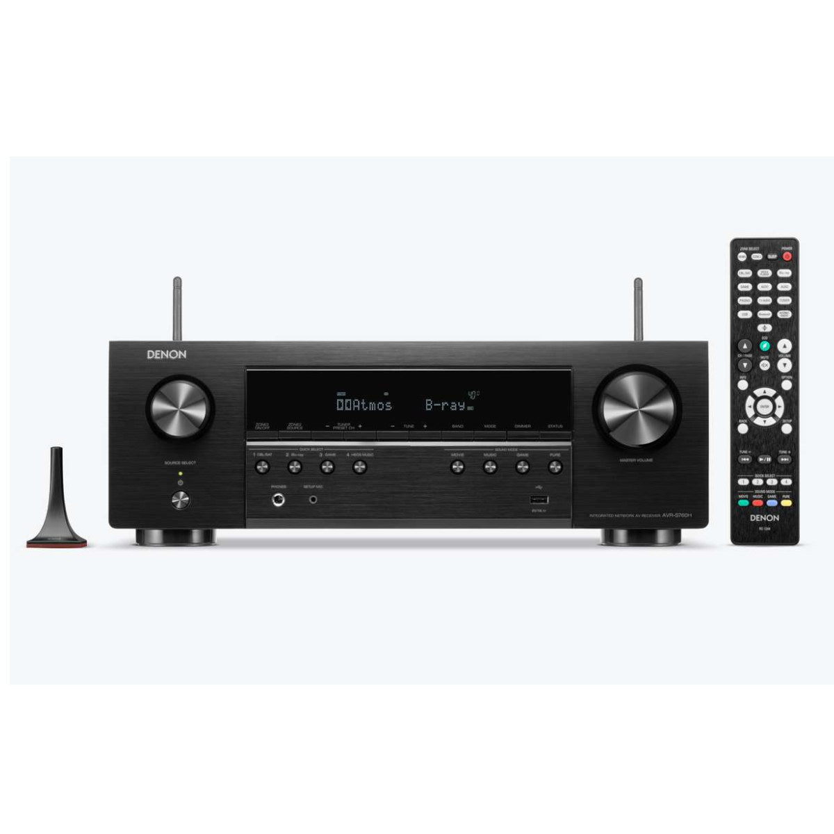 Denon AVR-S760H 7.2ch 8K AV Receiver with 3D Audio, Voice Control and HEOS Built in® - Ooberpad India