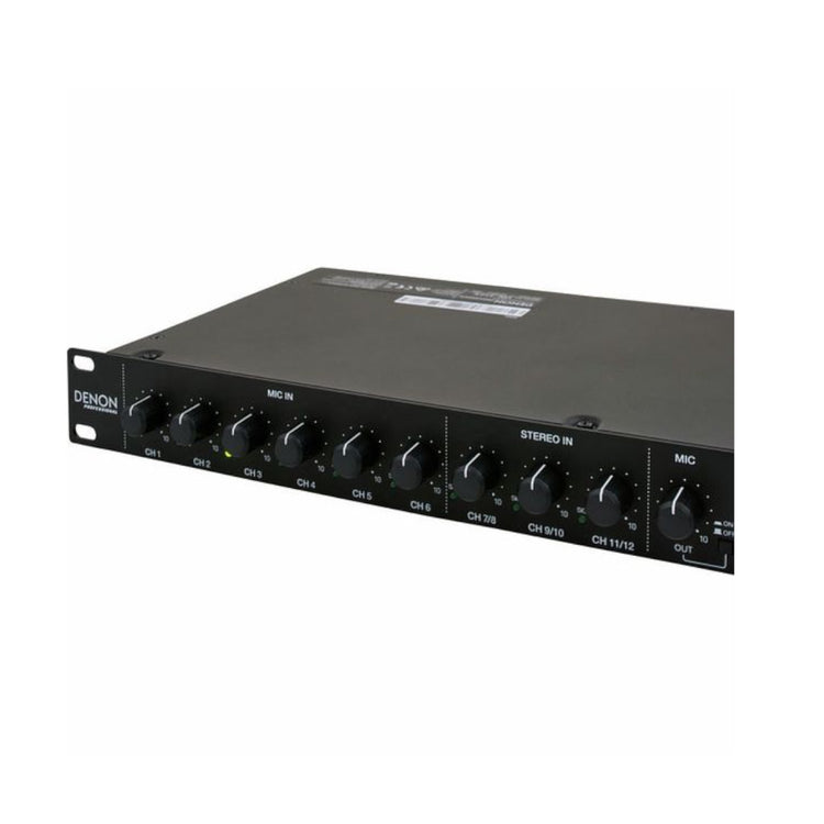 Denon Professional DN-312X 12-Channel Line Mixer with Priority - Ooberpad India