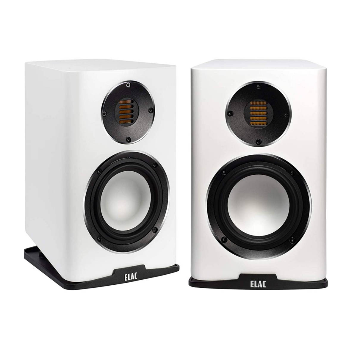 Elac Carina BS243.4 Bookshelf Speakers (White) - Ooberpad