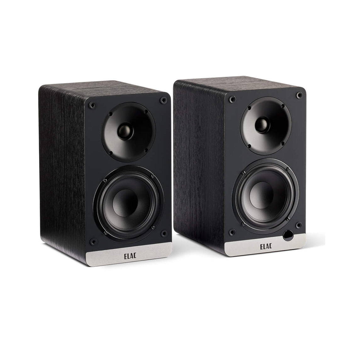 Elac Debut ConneX DCB41 Powered Bookshelf Speaker (Black Ash)