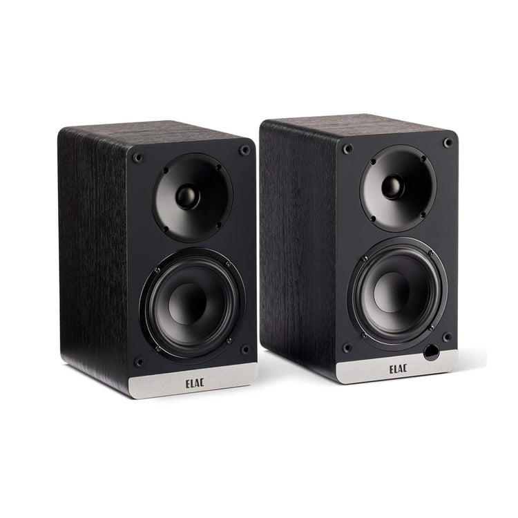 Elac Debut ConneX DCB41 Powered Bookshelf Speaker (Black Ash)