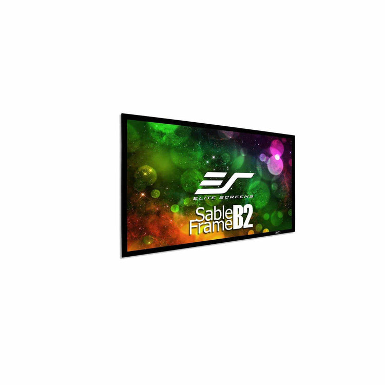 Elite Sable Frame B2, Fixed Frame Home Theater Projection Screen 150" 16:9 (SB150WH2) -  Ooberpad
