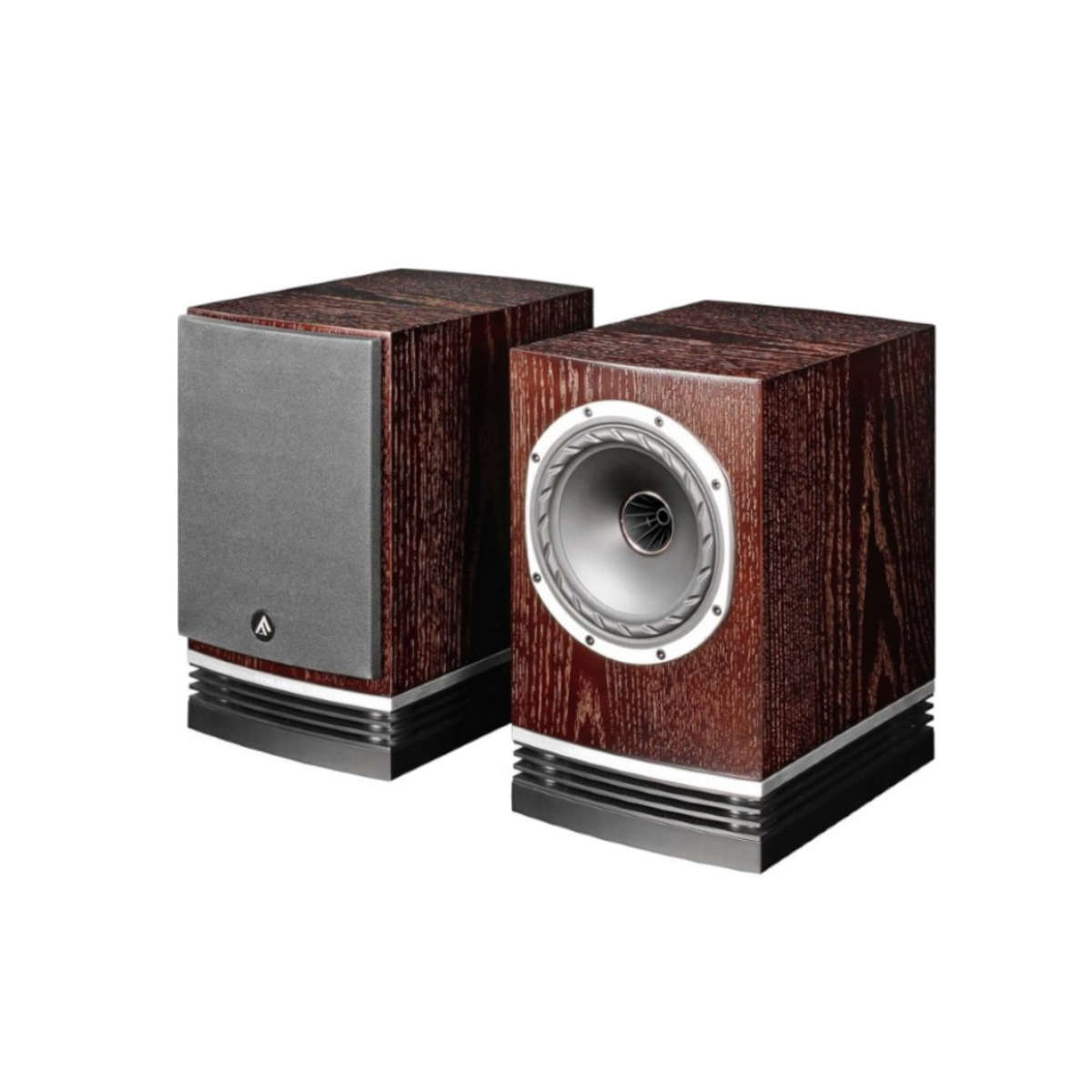 Fyne Audio F500 Bookshelf Speaker (Dark Oak) - Ooberpad