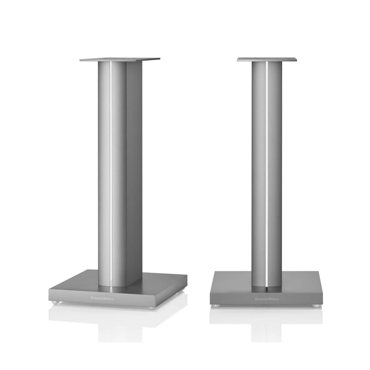 Bowers & Wilkins (B&W) FS-700 S3 Speaker Stand - Silver (Pair) - Ooberpad India
