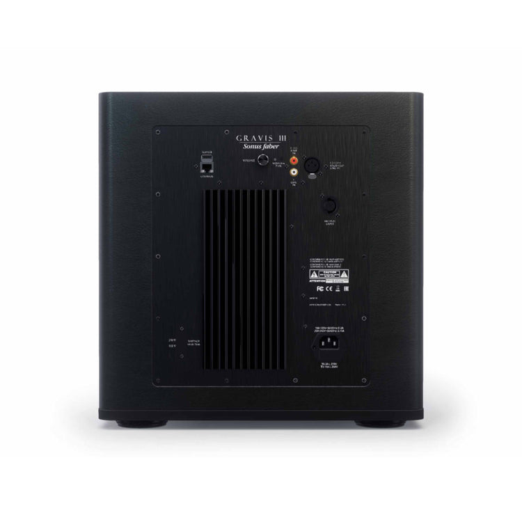 Sonus faber Gravis III Subwoofer - Rear View