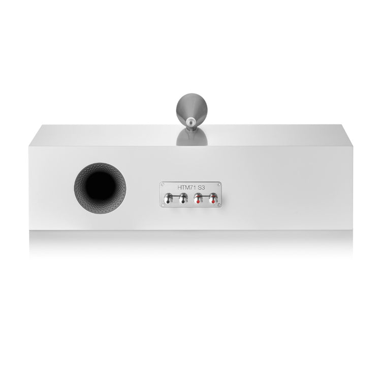 Bowers & Wilkins (B&W) HTM71 S3 Center Channel Speaker - Rear View