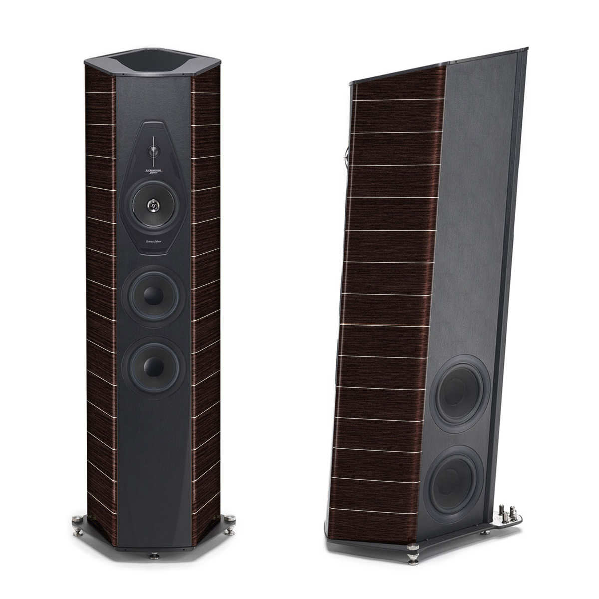 Sonus faber IL Cremonese Floorstanding Speaker - Wenge (Pair) - Ooberpad India