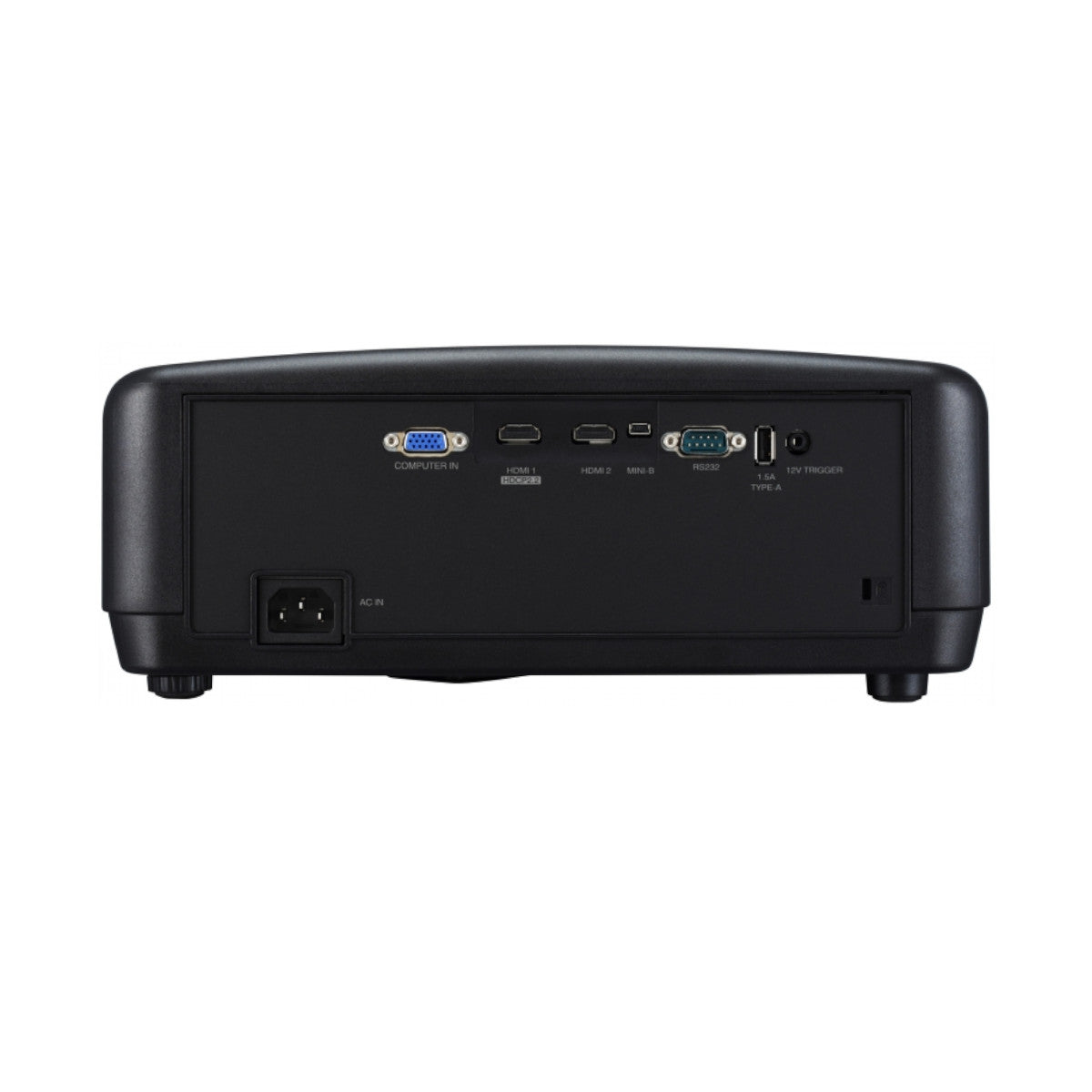 JVC LX-UH1B 4K HDR DLP Projector - Rear View