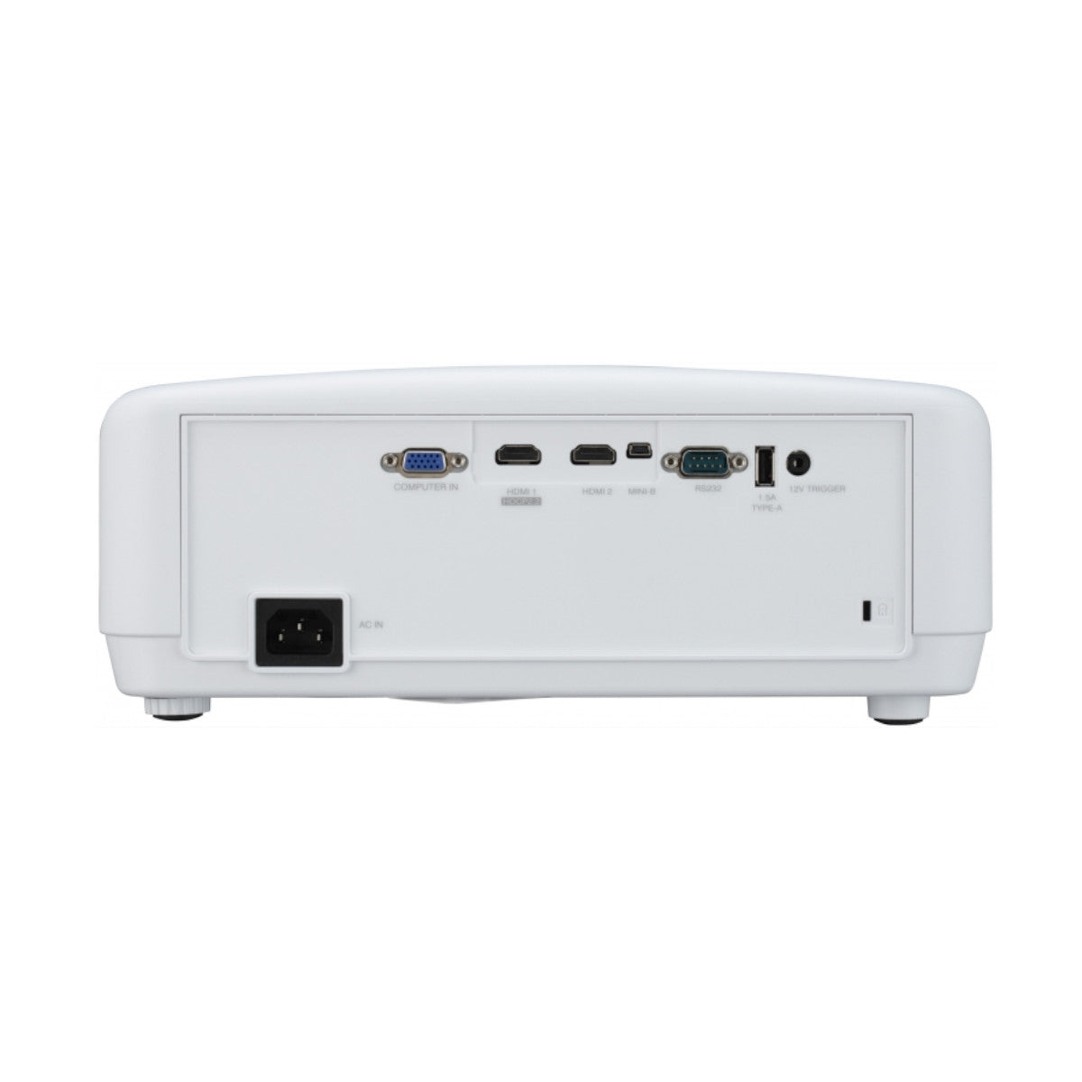 JVC LX-UH1W 4K HDR DLP Projector - Rear View