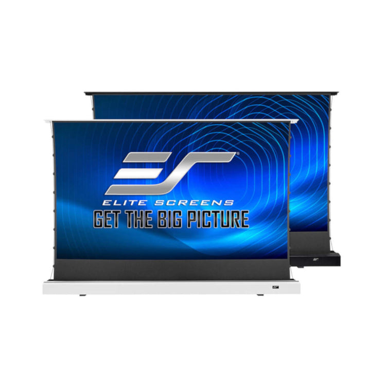 Elite Kestrel Tab-Tension 2 CLR® Electric Floor-Rising Screens (16:9 aspect ratio) - Ooberpad India