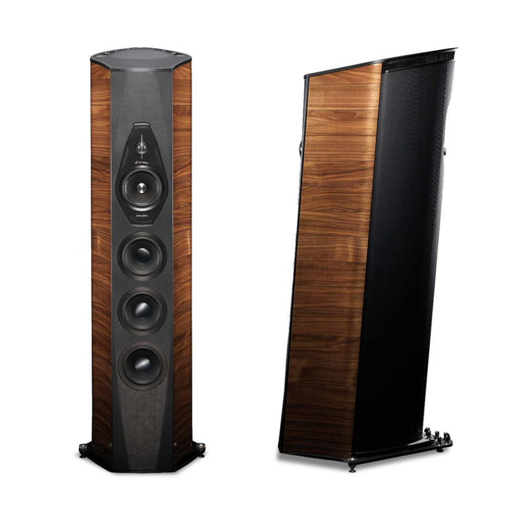 Sonus faber Lilium Floorstanding Speaker - Walnut (Pair) - Ooberpad India