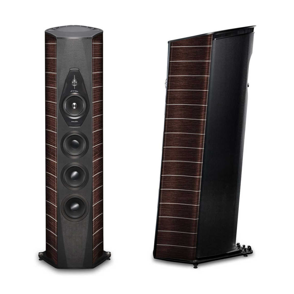 Sonus faber Lilium Floorstanding Speaker - Wenge (Pair) - Ooberpad India