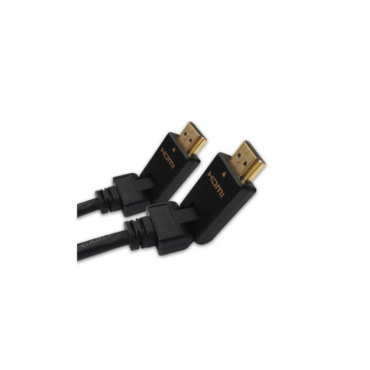 Lucido HDMI Cable 2 meter with 180-degree Adjustable Connector - Ooberpad