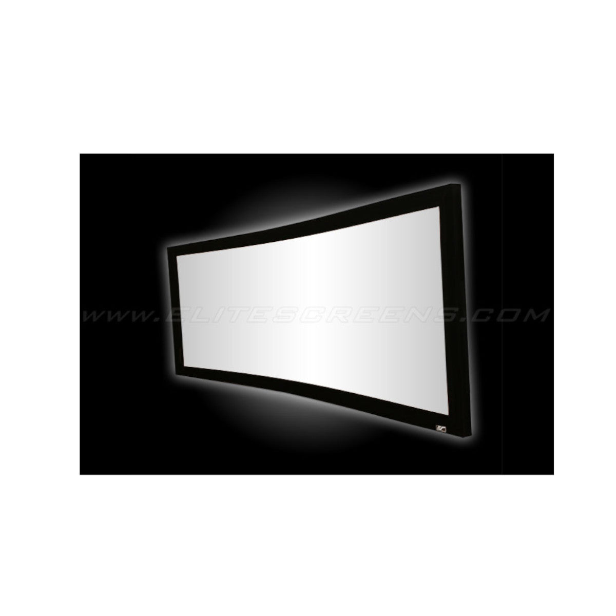 Elite Screens Lunette 235 Series Curved Fixed Frame Projector Screen (2.35:1) - Ooberpad India