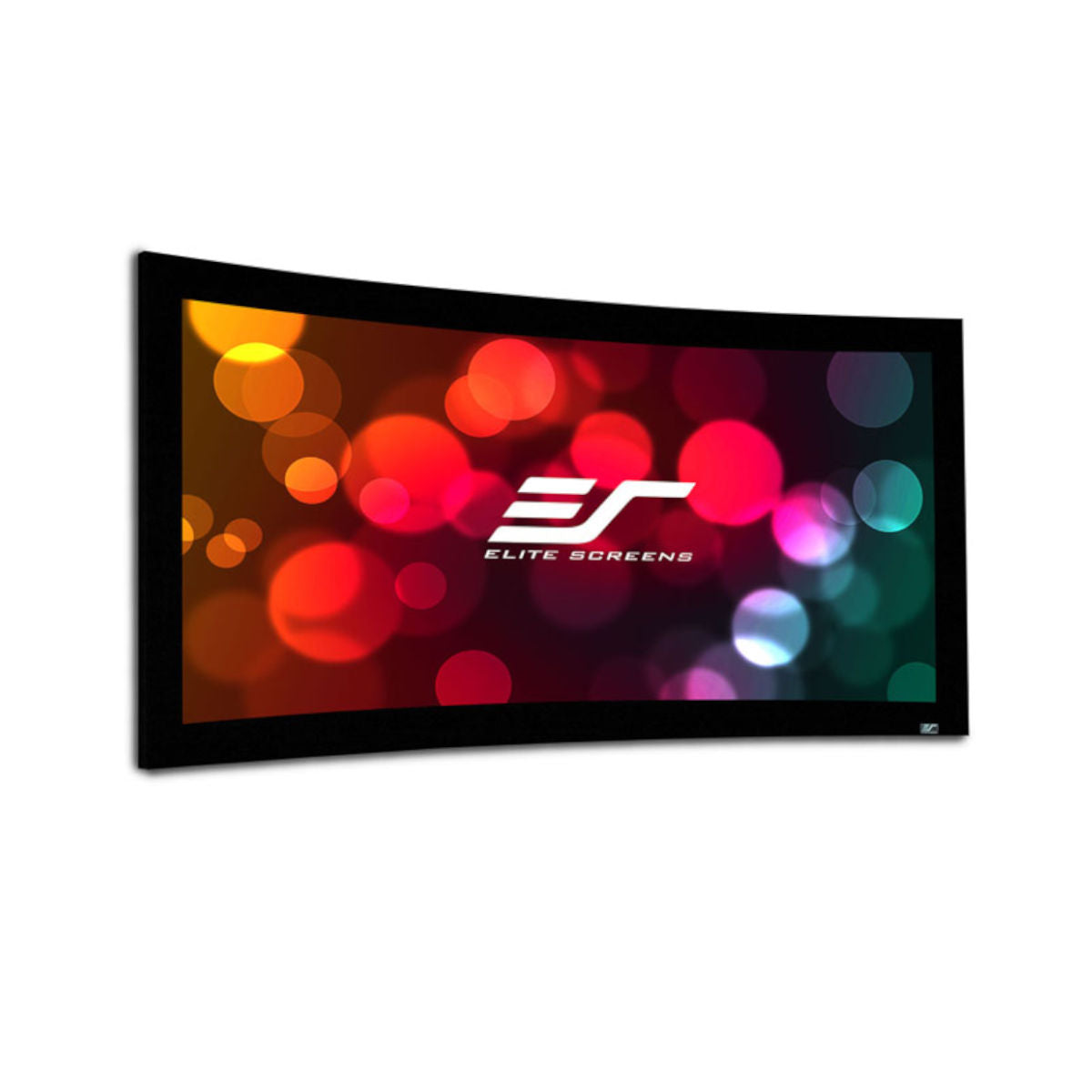 Elite Screens Lunette 235 Series Curved Fixed Frame Projector Screen (2.35:1) - Ooberpad India