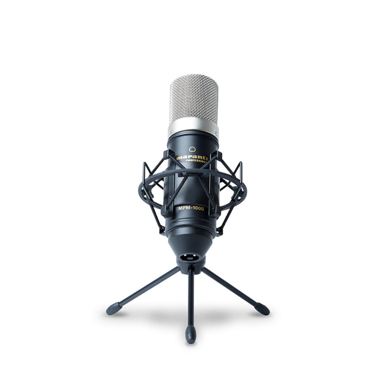 Marantz Professional MPM-1000 Studio Recording Condenser Microphone with Shockmount - Ooberpad India