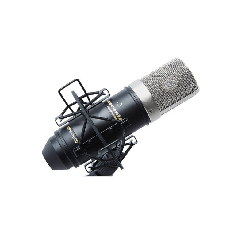 Marantz Professional MPM-1000 Studio Recording Condenser Microphone with Shockmount - Ooberpad India