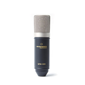 Marantz Professional MPM-1000 Studio Recording Condenser Microphone with Shockmount - Ooberpad India