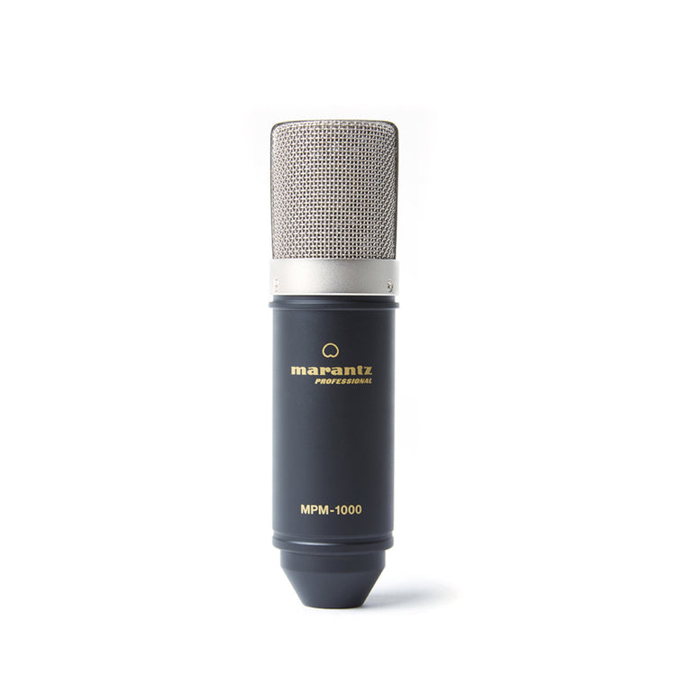 Marantz Professional MPM-1000 Studio Recording Condenser Microphone with Shockmount - Ooberpad India
