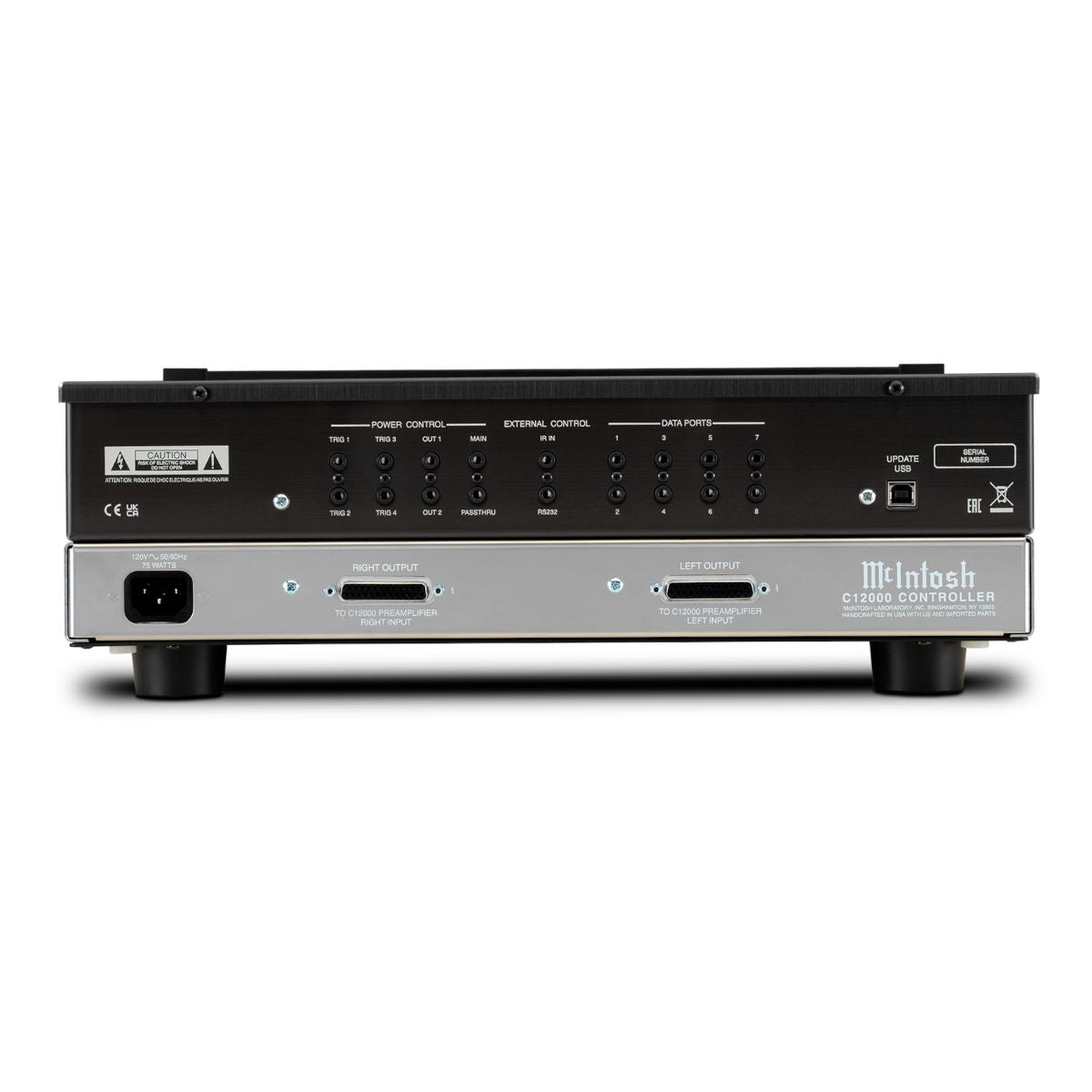 C12000 Preamplifier module - Rear View