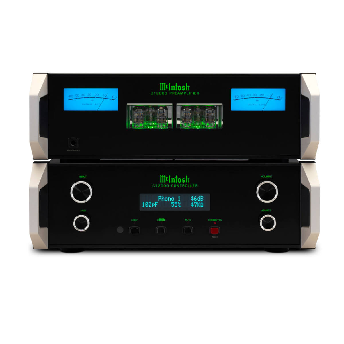 McIntosh C12000 2-Channel Solid State and Vacuum Tube Preamplifier - Ooberpad India