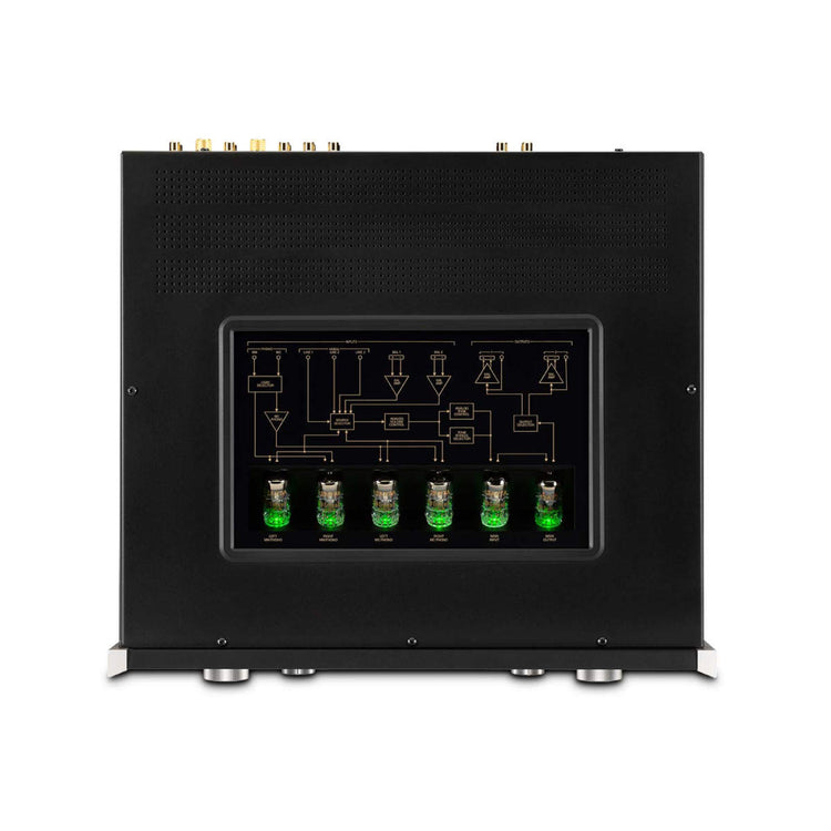 McIntosh C22 2-Channel Vacuum Tube Preamplifier Mk V - Top View