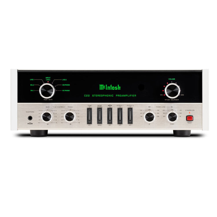 McIntosh C22 2-Channel Vacuum Tube Preamplifier Mk V - Ooberpad India