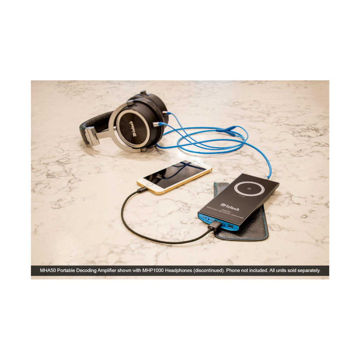 McIntosh MHA50 Portable Decoding Headphone Amplifier - Ooberpad India