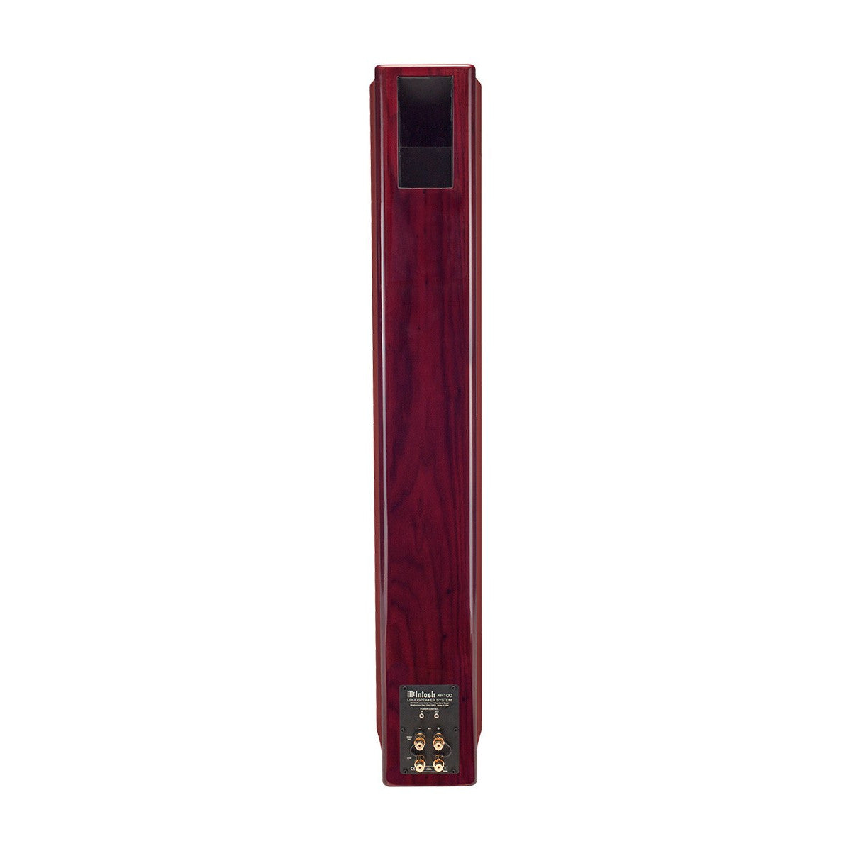 McIntosh XR100 Floorstanding Speaker (Red Walnut) - Rear View