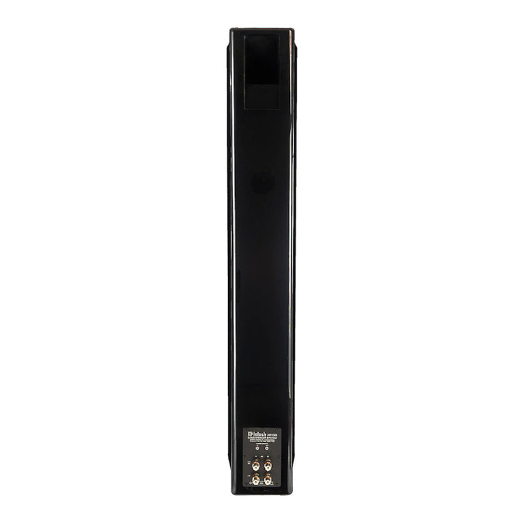 McIntosh XR100 Floorstanding Speaker (Gloss Black) - Rear View