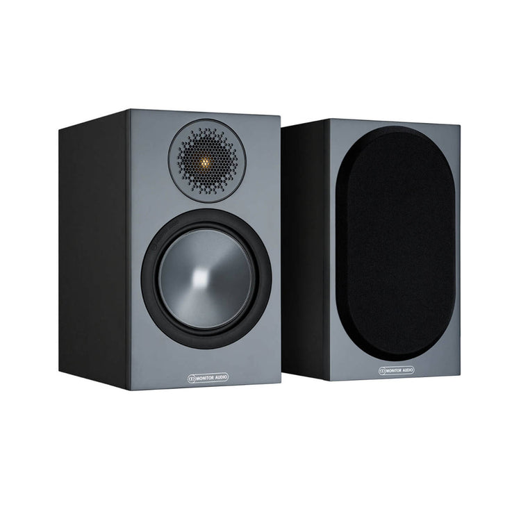 Monitor Audio Bronze 50 Bookshelf Speaker (Pair) Black - Ooberpad India