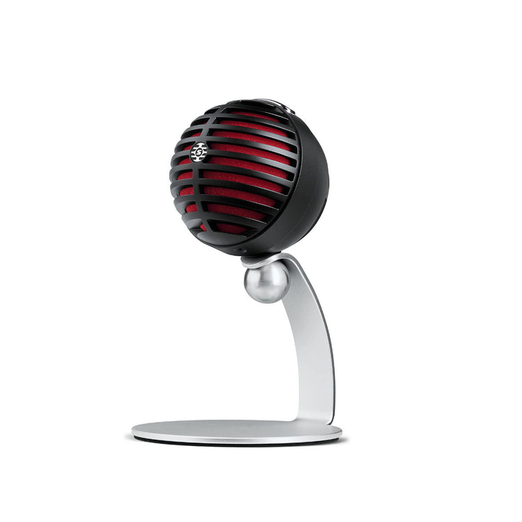 Shure Motiv MV5 Digital Condenser Microphone with Lightning Cable (Black) - Ooberpad India