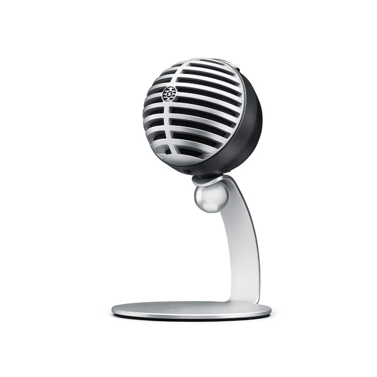 Shure Motiv MV5 Digital Condenser Microphone with Lightning Cable (Gray) - Ooberpad India