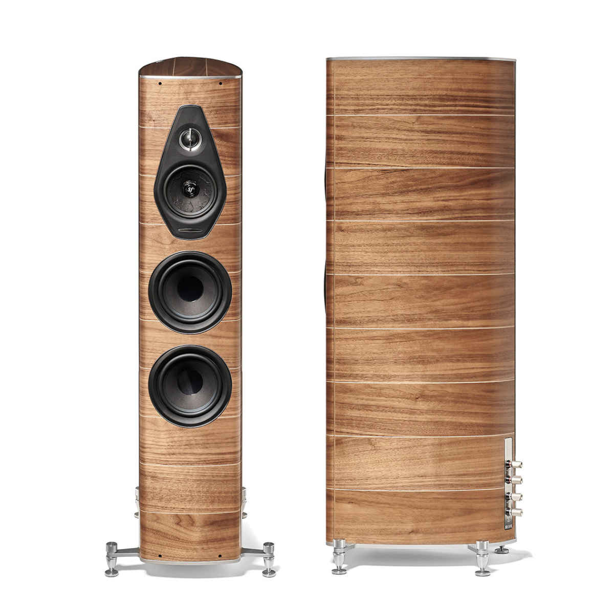 Sonus faber Olympica Nova III Floorstanding Speaker (Walnut) Pair - Ooberpad India