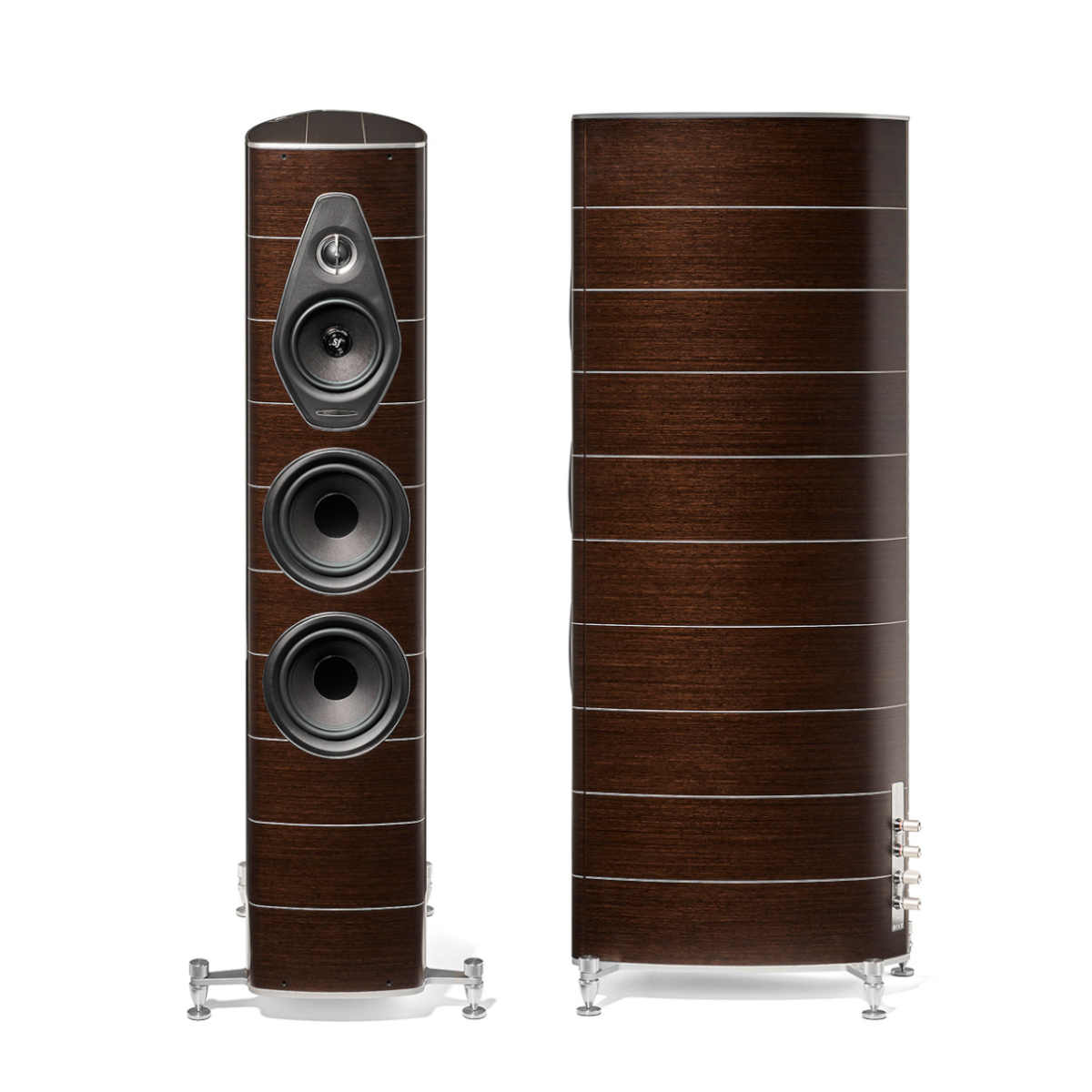 Sonus faber Olympica Nova III Floorstanding Speaker (Wenge) Pair - Ooberpad India