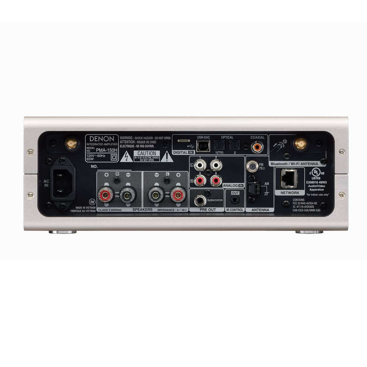 Denon PMA-150H - Rear View