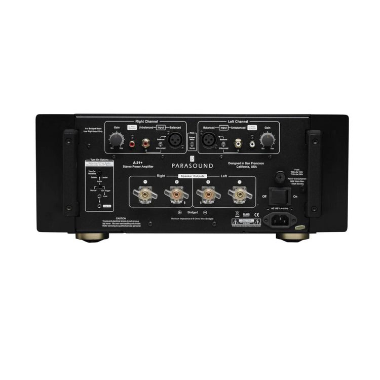 Parasound Halo A 21+ Stereo Power Amplifier 